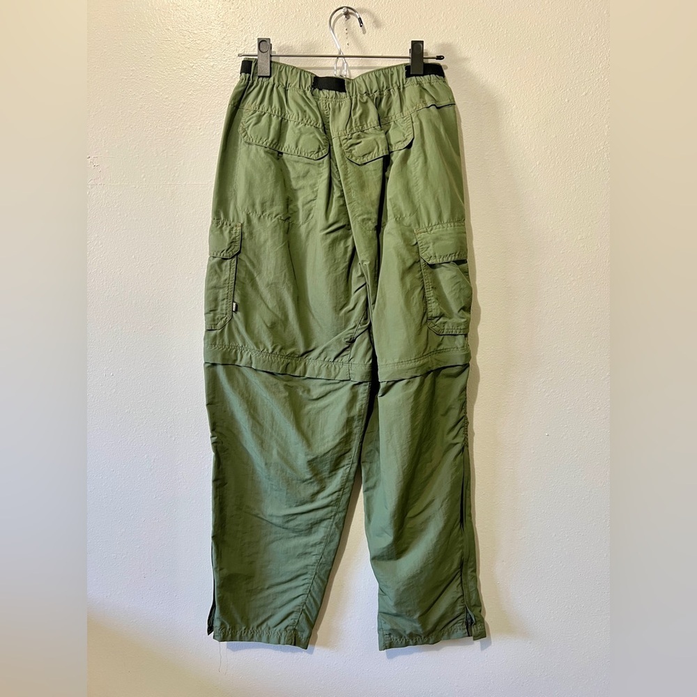 REI Men's Olive Cargo Zip-Off Short/Pants - Size Small (27"x30L) - Picture 5 of 15